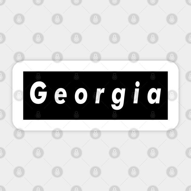 Georgia Meat Brown Sticker by Easy On Me